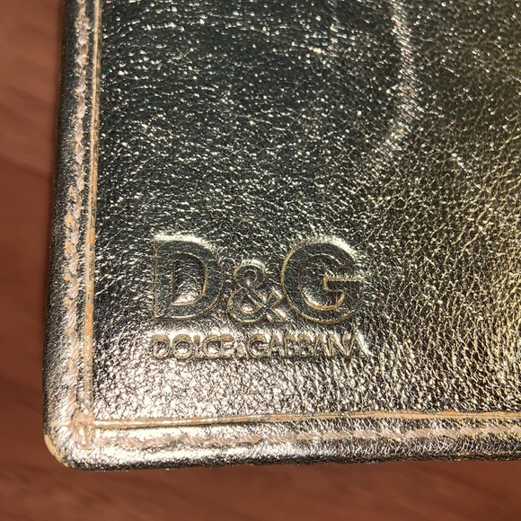 NWT Authentic Dolce & Gabbana Gold Weave Wallet - Picture 11 of 15